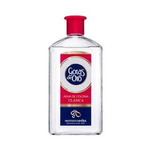 Gotas de ORO Agua de Colonia Clásica para Toda la Familia Gotas de ORO 600 Ml.