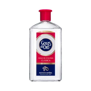GOTAS DE ORO Agua de colonia clásica para toda la familia GOTAS DE ORO 600 ml.
