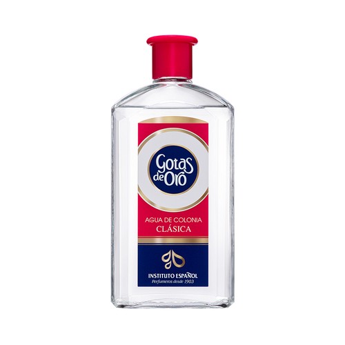 GOTAS DE ORO Agua de colonia clásica para toda la familia GOTAS DE ORO 600 ml.