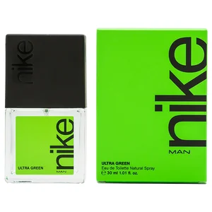 Colonia para hombre con vaporizador en spray NIKE Ultra green 30 ml.