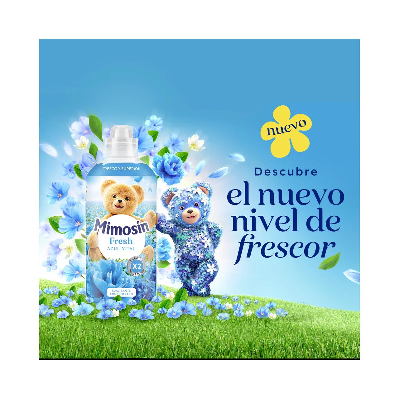 Suavizante caricias para ropa delicada 56 lavados
