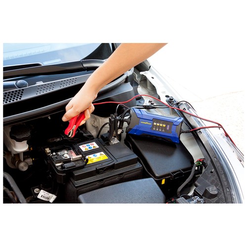 Cargador de batería 2.0A, 35W, compatible con 6 y 12V,  ABC PARTS.