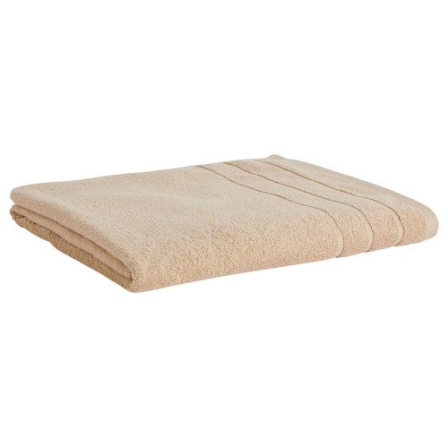 Toalla de baño color crema, 400g/m², ACTUEL.