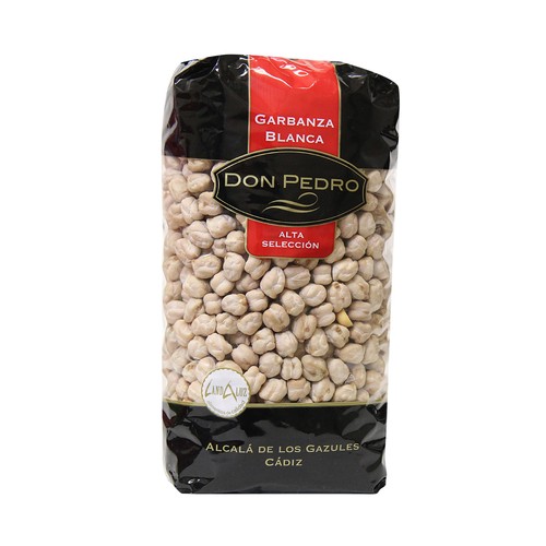 DON PEDRO Garbanza blanca paquete de 1 kilogramo