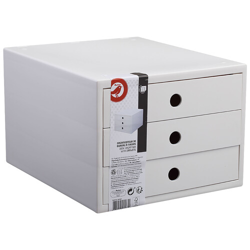 Cajonera Escritorio 3C Bl ALCAMPO