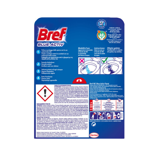 BREF Colgador WC Blue Active BREF