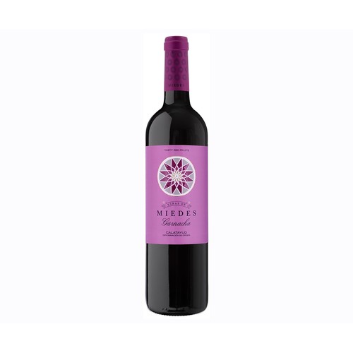 VIÑA DE MIEDES Vino tinto garnacha con D.O. Calatayud botella 75 cl.