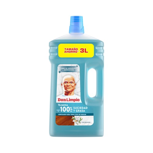 DON LIMPIO Limpiahogar superficies delicadas 3 l.