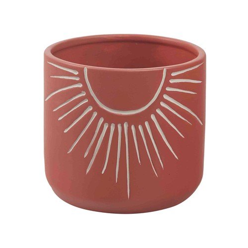 Maceta terracota sun 13x11,5cm  GARDENSTAR