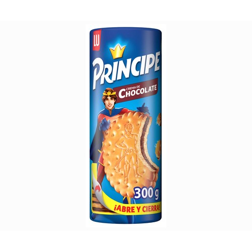 PRÍNCIPE Galletas rellenas de chocolate 300 g.