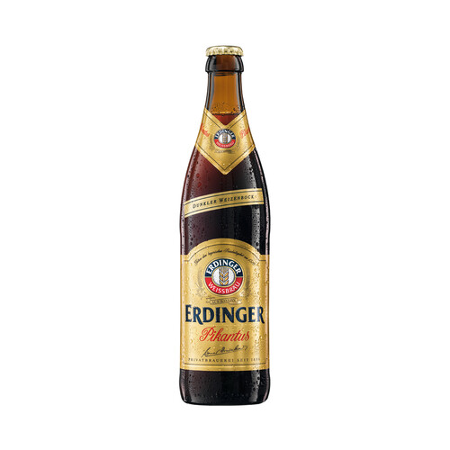 ERDINGER PICKANTUS  Cerveza de trigo botella 50 cl.