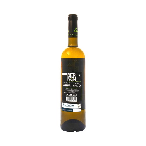 BERNON  Vino  blanco albariño con D.O. Rías Baixas BERNON botella de 75 cl.