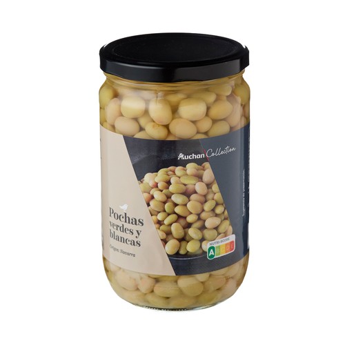 PRODUCTO ALCAMPO Collection Pochas verdes y blancas 500 g.