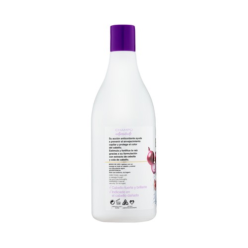 INSTITUTO ESPAÑOL Champú antioxidante con extracto de cebolla 750 ml