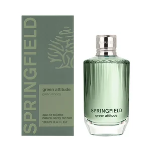 SPRINGFIELD Green attitude Eau de toilette para hombre con vaporizador en spray 100 ml.