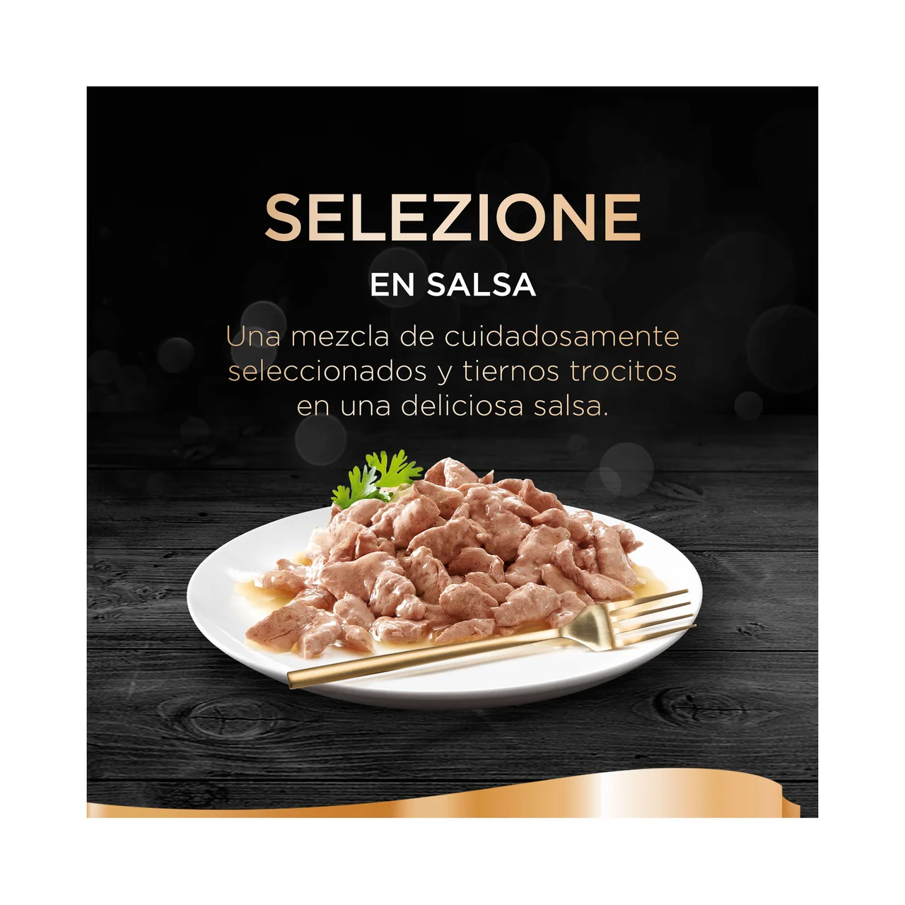 Comida para gatos gelatina selección pescados 12 uds. x 100 g.