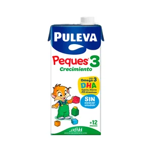PULEVA Peques 3 Leche (3) de crecimiento de 12 a 36 meses 1 l.