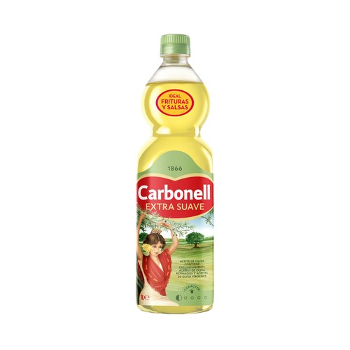CARBONELL Extra suave Aceite de oliva 1 l.