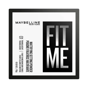 MAYBELLINE Fit me tono 01 Translucido Polvos fijadores matificantes acabado difuminado.