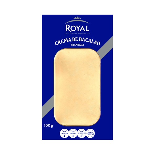 ROYAL Crema de bacalao para untar y cocinar 100 g. 