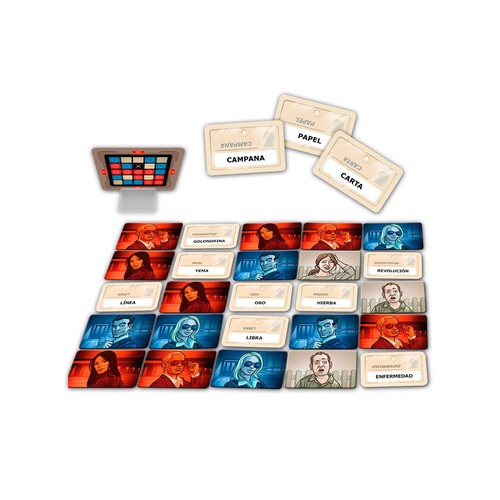 Juego de mesa de espías Código Secreto, desde 2 jugadores, DEVIR.