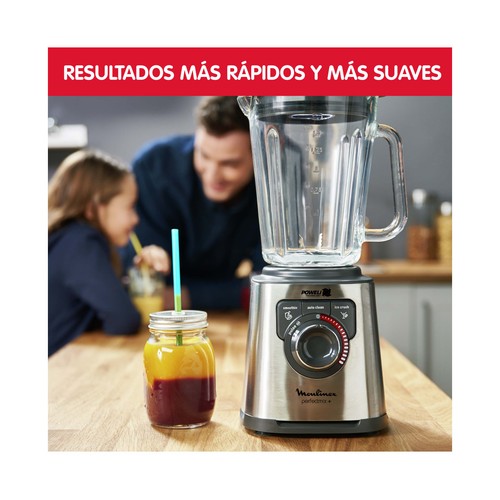 Batidora de vaso MOULINEX Perfectmix + LM811D10, 1200W, selector de velocidad, capacidad de 2L.