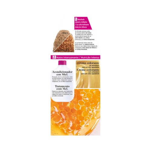 L´ORÉAL PARIS Casting créme gloss Baño de color tono 834 Rubio ámbar.