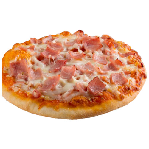 LA NIÑA DEL SUR Pizza de jamón y queso con masa tradicional hecha al horno de Piedra 160 g.
