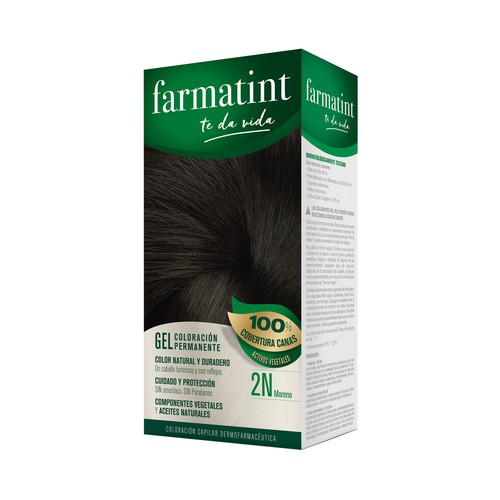 FARMATINT Tinte de color moreno y número 2N FARMATINT.