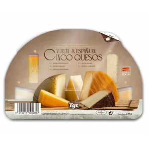 TGT Surtido de quesos regionales tabla TGT 235 g.