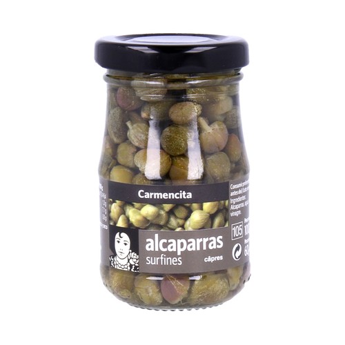 CARMENCITA Alcaparras en salmuera frasco de 60 g.