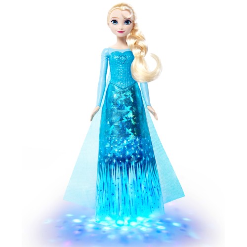 DISNEY Frozen Elsa, transformación mágica, MATTEL