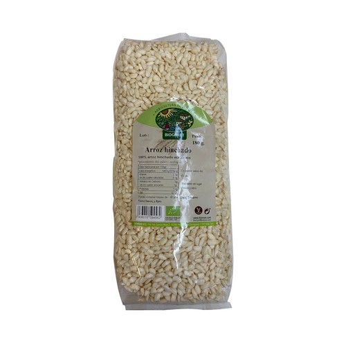 Arroz integral inflado de cultivo ecológico BIOGORET 180 g.