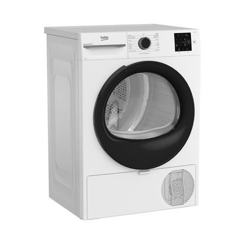 Secadora por condensación con bomba de calor BEKO BM3T38230WB BLANCA, capacidad de secado: 8KG, clasificación energética: D, H: 84,6cm, A: 59,8cm, F: 54,5cm