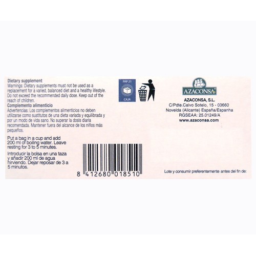 SHIP Infusión digestiva 25 uds. 45 g.