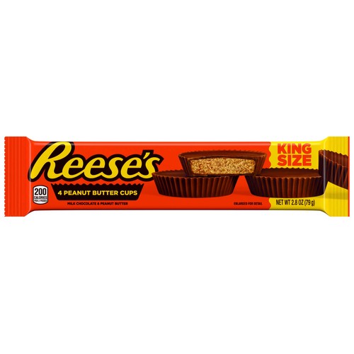 Chocolatina con crema de cacahuete REESE'S 79 g.