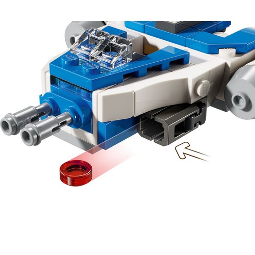 LEGO Star Wars Microfighter Ala-Y del Capitán Rex.