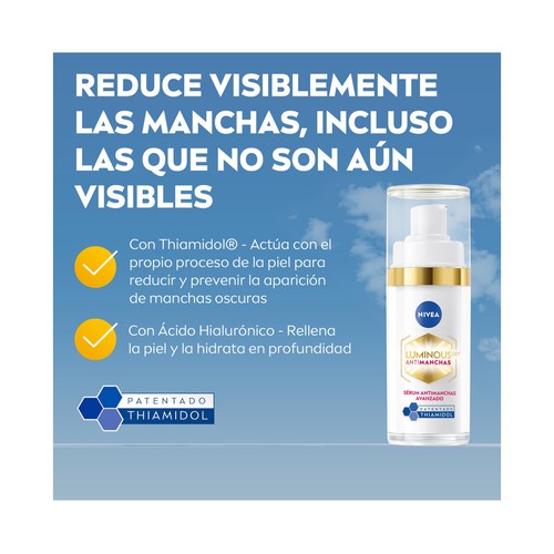 NIVEA Cellular luminous 630º Sérum (tratamiento avanzado) para la eliminación de manchas de la piel 30 ml.