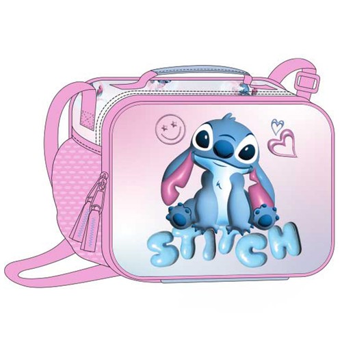Bolsa portalimentos 20x25x9cm licencia Stitch para tus snacks. ACTUEL