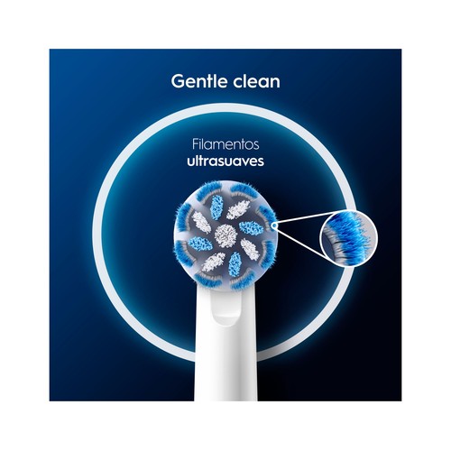 ORAL-B Pro sensitive clean Cabezal de recambio para cepillo de dientes eléctrico 4 uds.