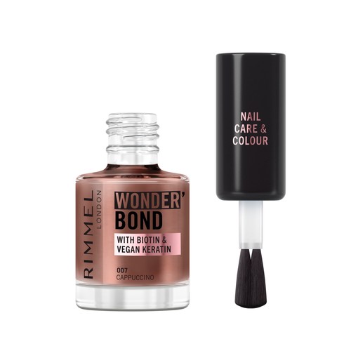 RIMMEL Wonder bond tono 007 Cappuccino Esmalte de uñas.
