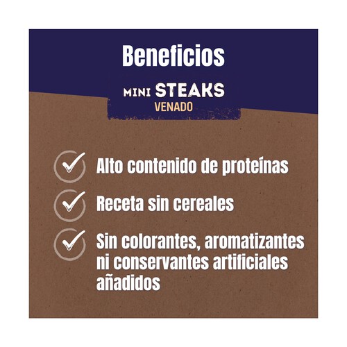 ADVENTUROS Snack con venado PURINA ADVENTUROS 70 g.