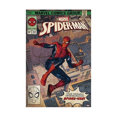 Póster Marvel Spider-Man Comic Front 61x91,5cm, GRUPO ERIK.