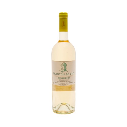 FRONTÓN DE ORO  Vino blanco con D.O. Gran Canaria FRONTÓN DE ORO botella de 75 cl.