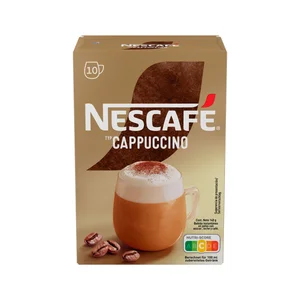 NESCAFÉ Café Cappuccino natural NESCAFÉ 10 uds. de 14 g.