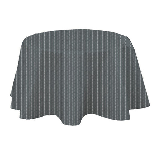Mantel textil  estampado color gris, 150 x 250cm, ACTUEL.
