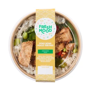 FOODIZ Poke bowl de pollo teriyaki 300 g.