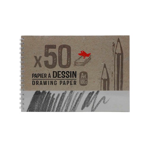 Cuaderno De Dibujo Tamaño A4 100G 50H ALCAMPO