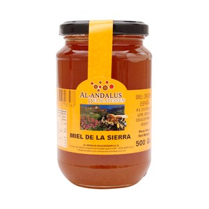Imagen de AL ANDALUS Miel multifloral de la sierra D.O.P Granada 500 g.