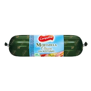 CAMPOFRÍO Mortadela siciliana clásica con aceitunas 330 g.